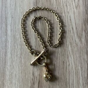 2007/2008 Juicy couture gold charm choker